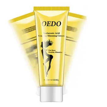 

OEDO Hyaluronic Acid Ginseng Slimming Cream Reduce Cellulite Lose Weight Burning Fat Slimming Cream Health Care Burning Creams