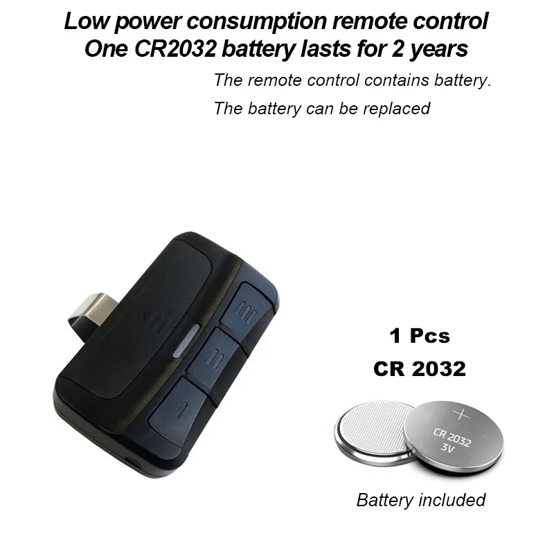 50pcs Face to Face Copy Garage Door Opener Remote