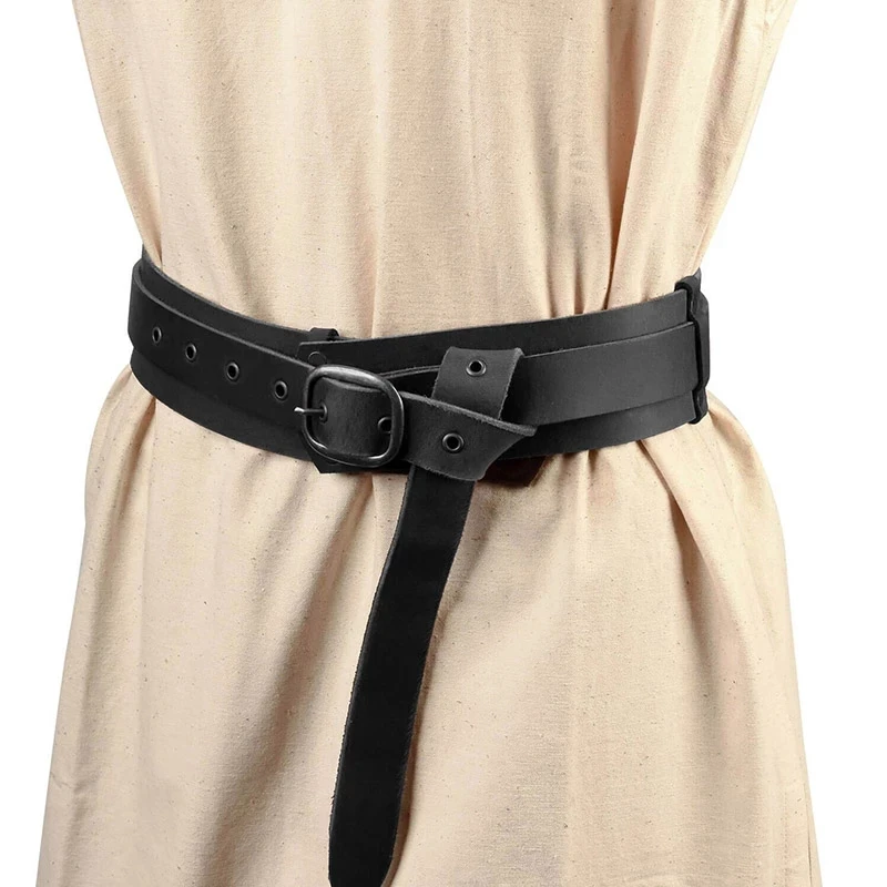 Cosplay&ware Medieval Adventurer Belt Harness Gothic Steampunk Leather Sash Waist Accessory Double Strap Waistband For Men Women -Zentai shop online H5faa14572c8c4ff6ad00492af61f6d8dK.jpg