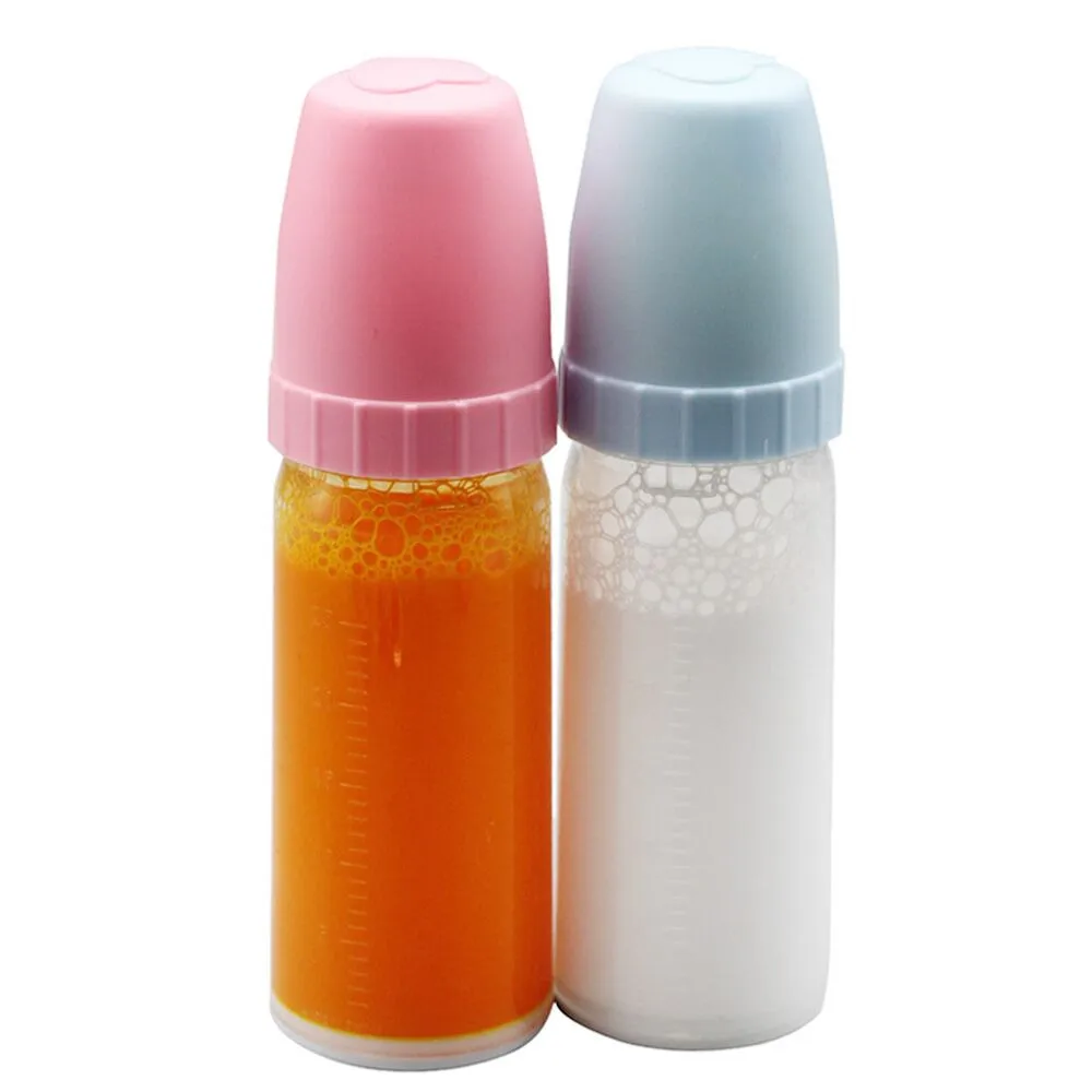 Dolls Baby Doll Feeding Set Magic Juice and Milk Bottle Set Baby Dolls Accessories Juice Bottle Doll Comfort Toy For Baby Gift-5