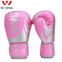 Wesing Professional boxing gloves fight MMA Gloves Martial Arts competition training mitts 2