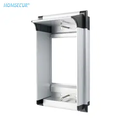 HOMSECUR поверхностный держатель, алюминиевый сплав коробка для HOMSECUR домофона XC061-2/520C-2 наружная камера дверная станция