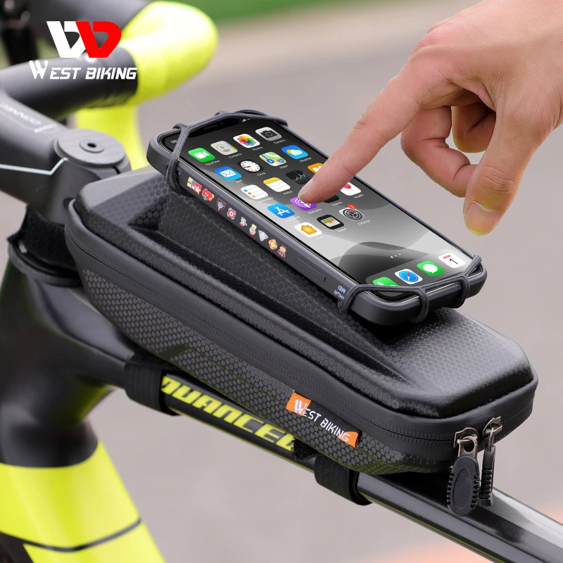 West Biking YP0707263 Bicycle Accessories | Cycling Accessories | Bicycle Bag Holder | Bicycle Frame Bag - Biking