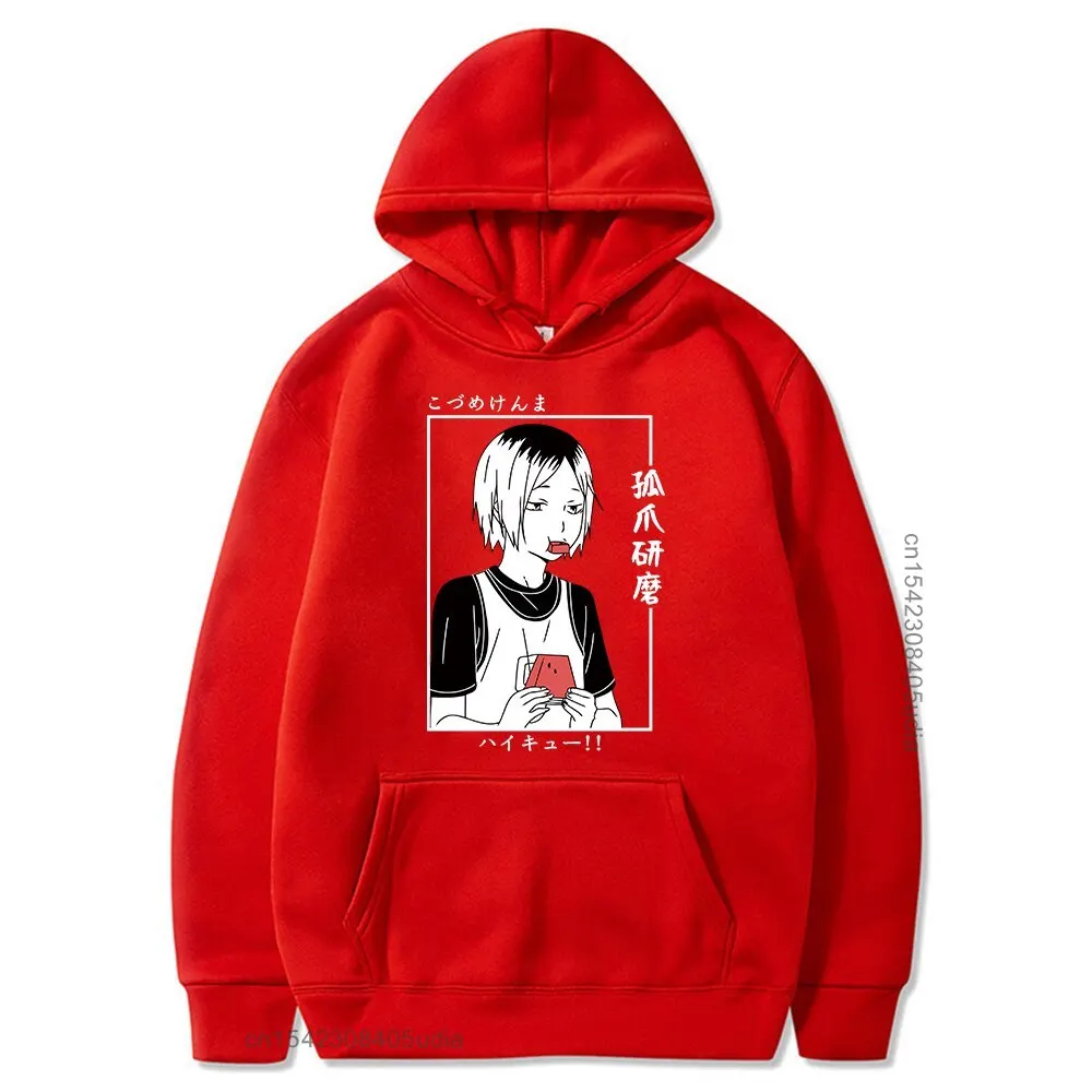 

Anime Haikyuu Pullover Hoodie Women Men Kenma Kozume Costume Hoodies Aesthetic Harajuku Streetswear Long Sleeve Print Clothes