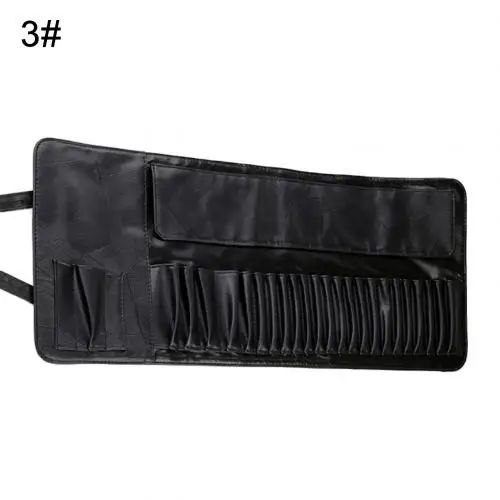 Black 24 Slots 12/18/24 шт Профессиональный набор кистей для макияжа Косметика Макияж кисти сумка Портативный сумка дорожная сумка для путешествий Чехол для макияжа Сумки - Цвет: Black 24 Slots