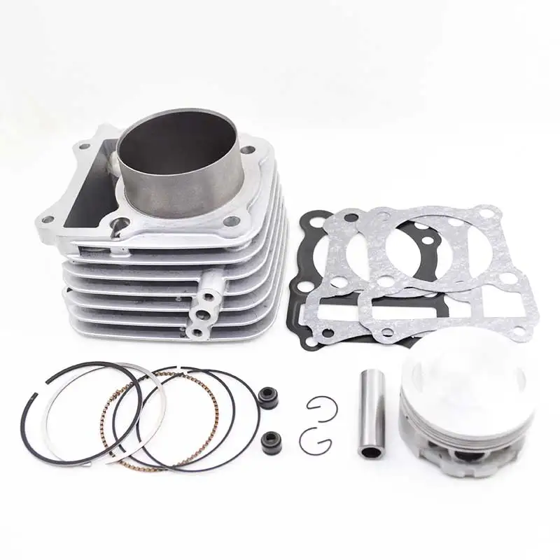 Motorcycle Cylinder Kit 65.5mm Big Bore 165c'c for Suzuki GN125 GS125 EN125 EN125HU Modified Engine K157FMI