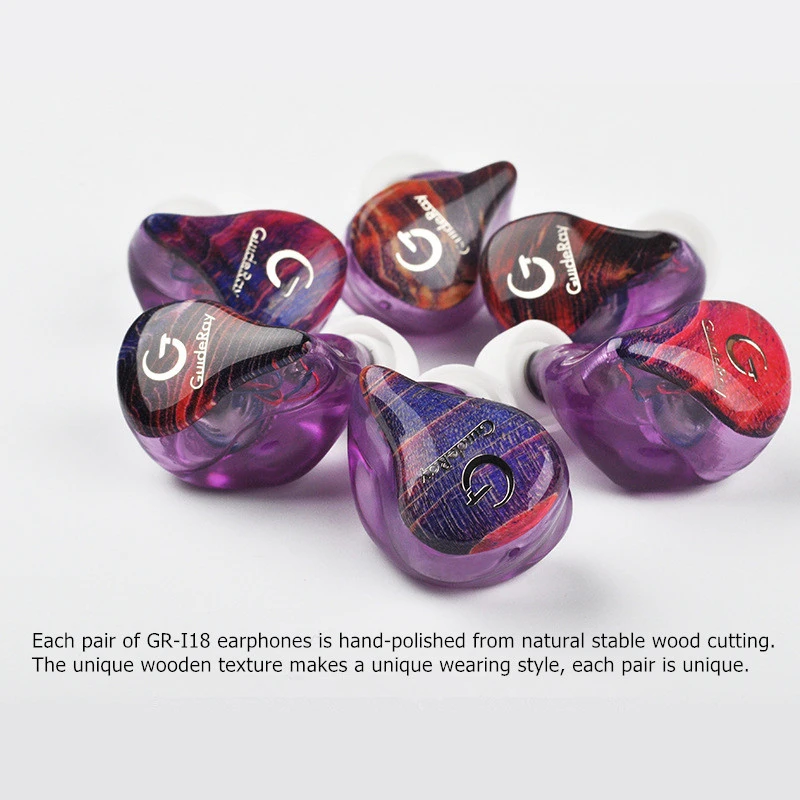 GuideRay GR-i серия DD+ BA гибридные HiFi наушники-вкладыши с кабелем 0,78 мм GR-i18/GR-i58/GR-i68 auriculares deporte bluetooth muziek oortjes sport earphone