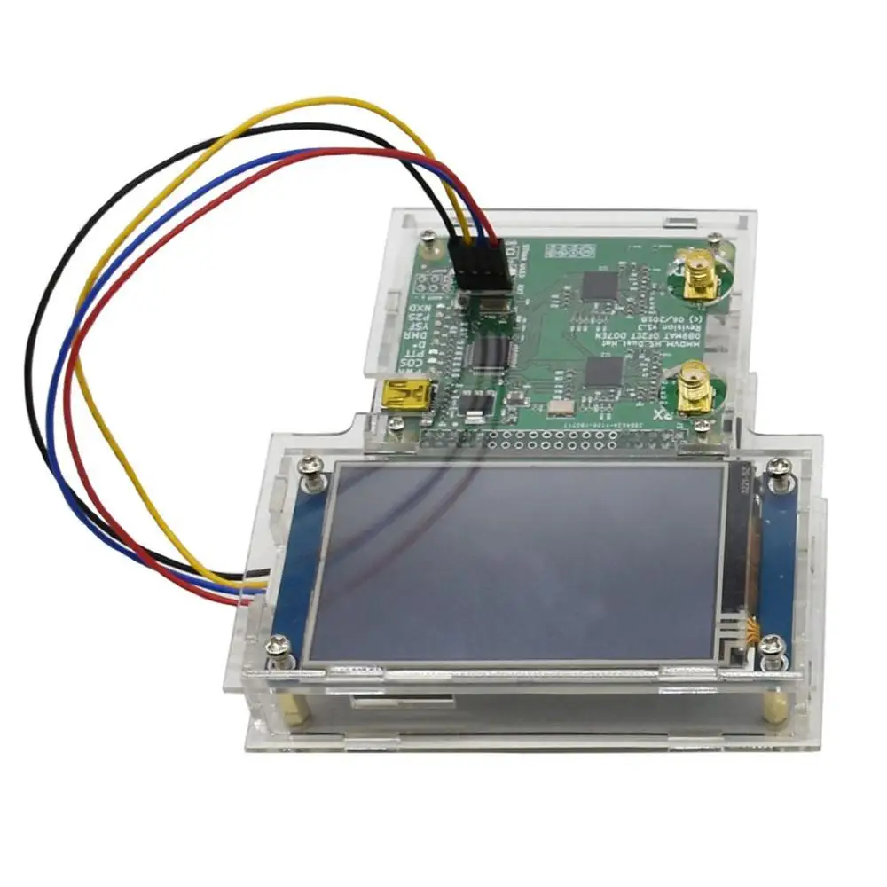 USB дуплексная MMDVM точка доступа поддержка P25 DMR ycf NXDN Pi zero+ 2 шт антенна+ 3," ЖК-экран+ чехол+ 8G карта TFT