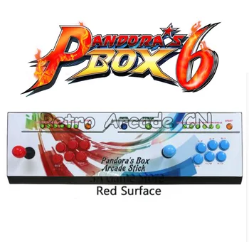 

Newest Home Game 2 players console with Pandora Box 6 PCB 1300 in 1 with 3D Tekken can add 3000 arcade games CGA/VGA/HDMI output