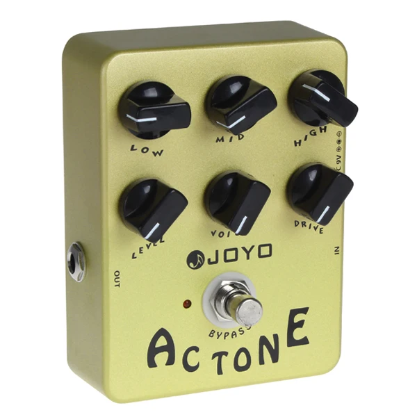 Joyo JF-13 AC Tone гитарная педаль с классическим британским звуком и Vox-AV-30