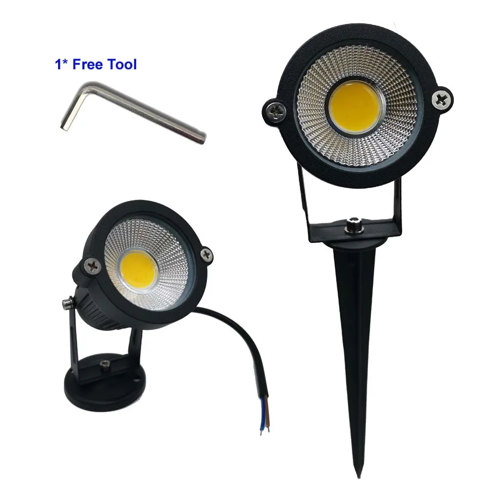 Светодиодные COB лампы для газона 3 Вт 5 7 9 Вт|lawn lamp|garden lights spotled lawn |