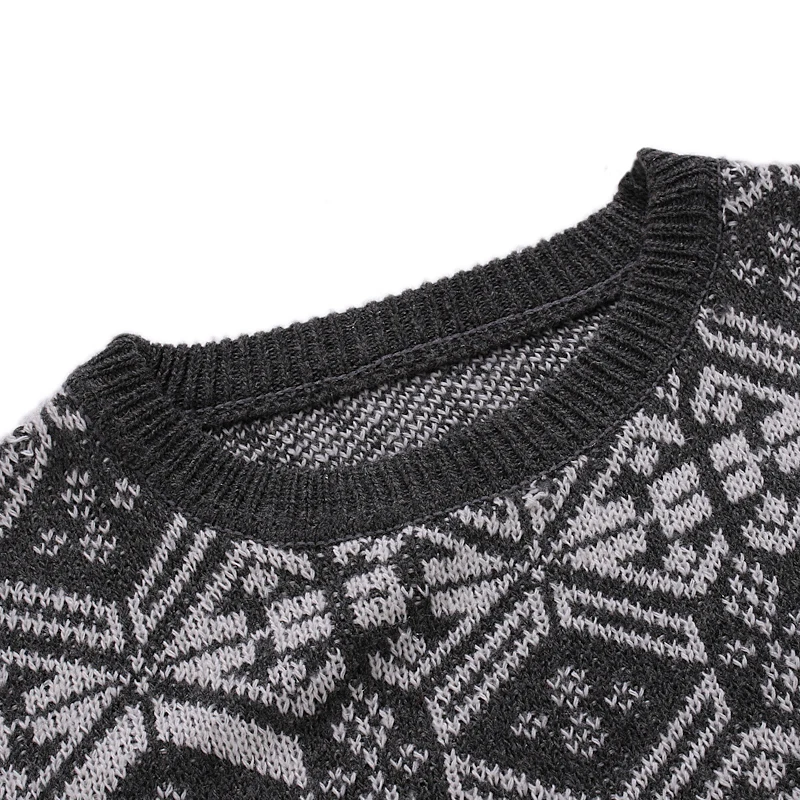 Модная одежда тонкий прилегающий вязаный свитер мужское платье зима принт o-образный вырез мужские свитера пуловер осень длинный рукав Trui Mannen