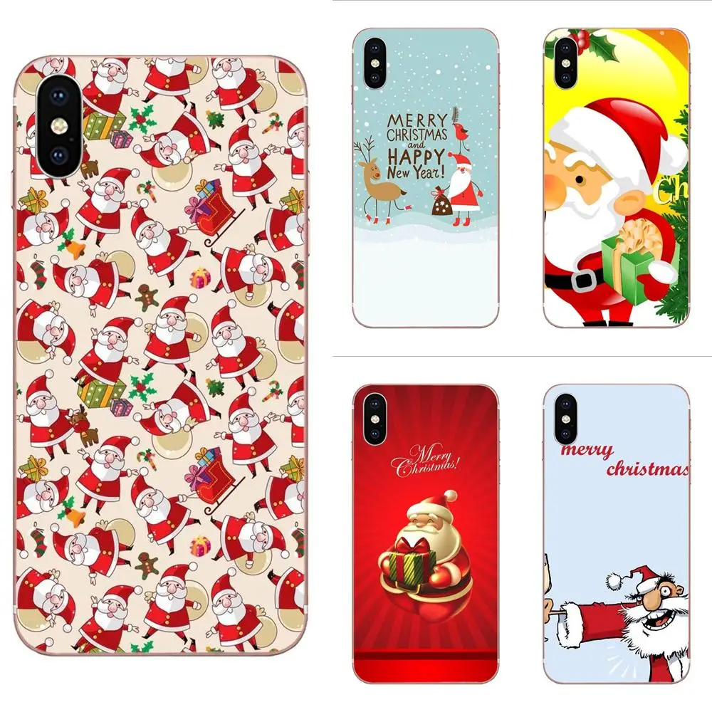 

Happy New Year Marry Christmas Santa Claus For Huawei Honor 4C 5A 5C 5X 6 6A 6X 7 7A 7C 7X 8 8C 8S 9 10 10i 20 20i Lite Pro