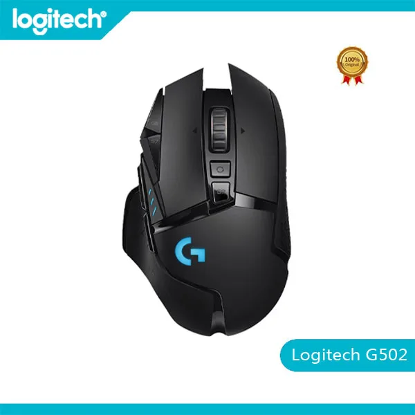 Новая Оригинальная Беспроводная игровая мышь Logitech g502 HERO светильник SPEED 2 4 ГГц