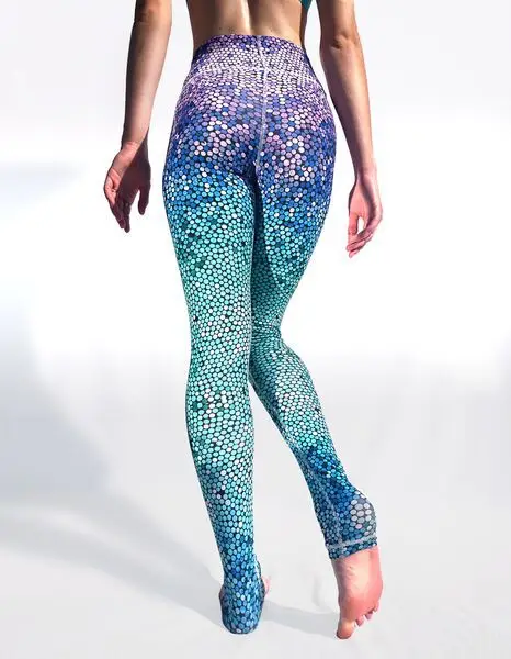 Новинка 2019 модные камуфляжные эластичные леггинсы с принтом верхняя одежда