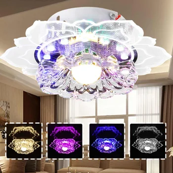 

Dimming Modern Crystal LED Ceiling Lights Fixture Lamp for Livingroom 220V Surface Mounted Flush Mounted