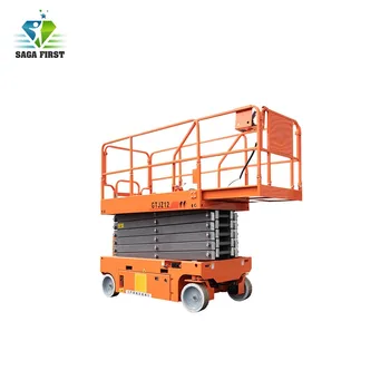 Best 8m 10m Self Driven Scissor Man Lift Platform