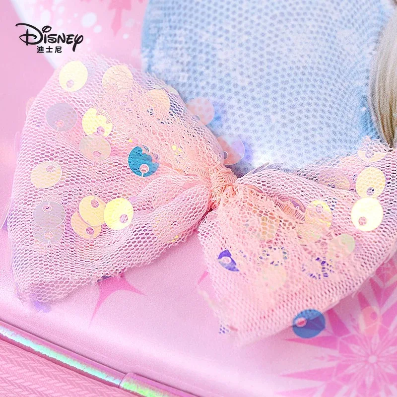 1 шт., рюкзак disney frozen 2, 3D, Эльза Олаф, Снежная королева, мультяшная крупная сумка, первичная Подростковая школьная сумка с бантом, подарок для девочки