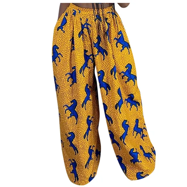 Lola Spring Dashiki Print Trousers - Image 2