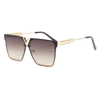 

2020 new big frame protective goggles women fashion box sunglasses women trendy street photography sunglasses