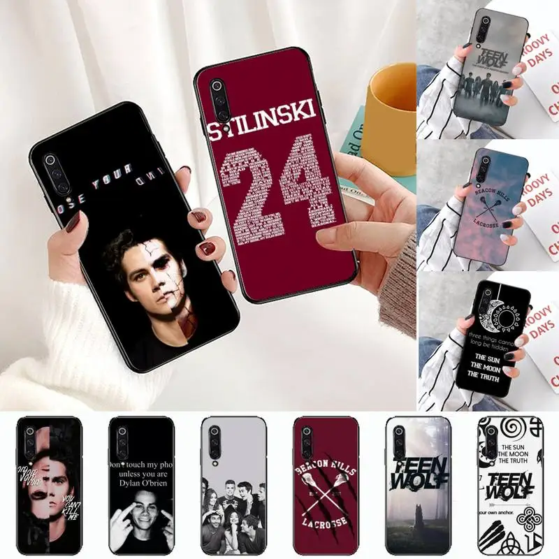 

Dylan O'Brien Teen Wolf cool Phone Case For Xiaomi Mi A1 A2 5 6 6PLUS 8 9 SE Lite MIX 2 2S MAX 2 3 Pocophone F1