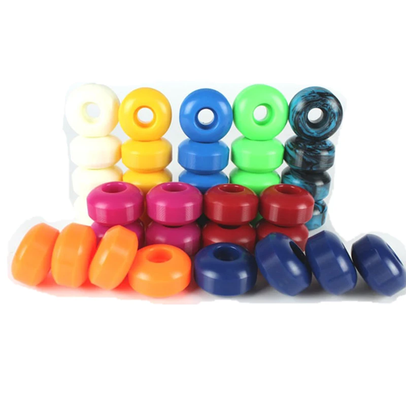 Hot Sell 11 Colors 4pcs Skateboard Wheels 95a Hardness Double Rocker