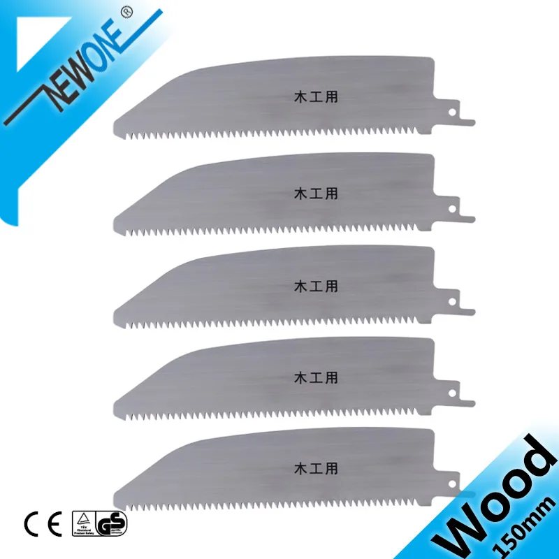 NEWONE Stainless Steel Reciprocating Saw Blades fish shape Multi Cutting For Wood on Hand saw