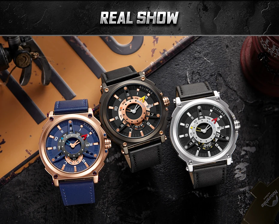 Reloj Hombre, Топ бренд, спортивные часы, военные, качество, нержавеющая сталь, мужские наручные часы, кожаный ремешок, дата, кварцевые, черные, роскошные часы для мальчика