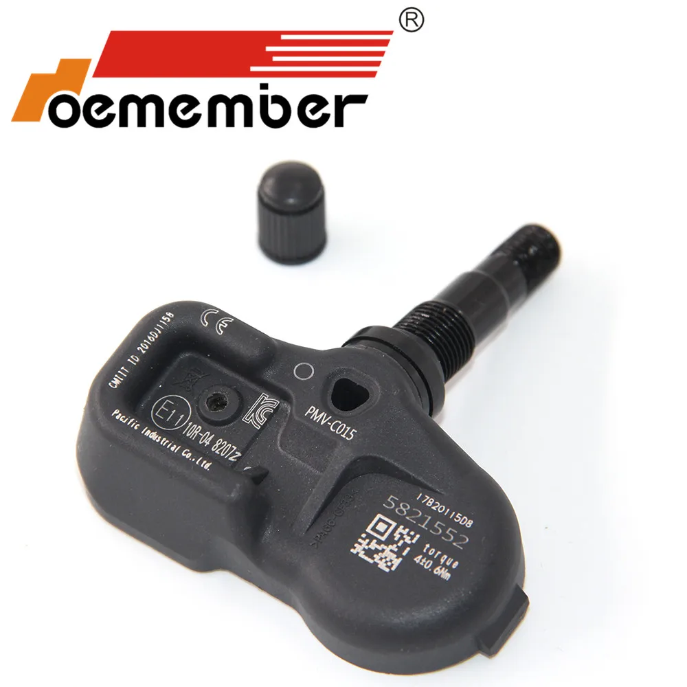 OEMEMBER 4pcs Car Tire Pressure Sensor 42607-48010 TPMS Monitoring System 4260748010 315Mhz