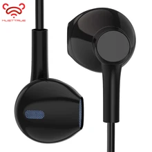 MUSTTRUE Originele In-Ear Oortelefoon met Microfoon Headset Hifi Oordopjes Stereo Oortelefoon voor iPhone 5 5s 6 6S Xiaomi fone de ouvido(China)
