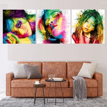 

Abstract Beautiful Girl DIY Full Square/round Stones 5d Diamond Painting Embroidery Rhinestone Picture Mosaic Diamond Paintings