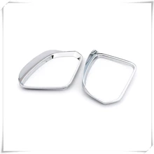 Для Volvo XC40 ABS хромированное зеркало заднего вида брови дождь щит крышка отделка 2 шт стайлинга автомобилей