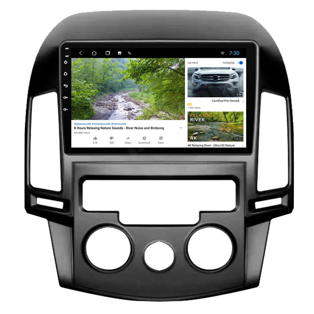 Для Hyundai I30 2006 2011 четырехъядерный Android 9 1 автомобильный Радио Стерео Bluetooth