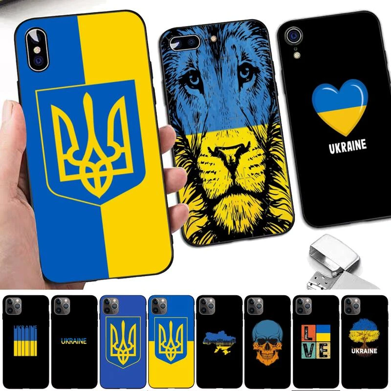 iphone 13 pro phone case Ukraine Flag Phone Case for iPhone 11 12 13 mini pro XS MAX 8 7 6 6S Plus X 5S SE 2020 XR case iphone 13 pro max leather case