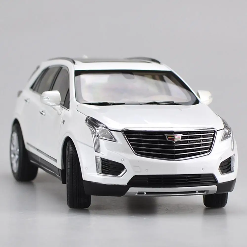1/18 весы CADILLAC XT5 SUV белый Литье под давлением модель автомобиля коллекция игрушка подарок