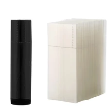 500 шт прозрачные перфорированные термоусадочные ленты для губной помады