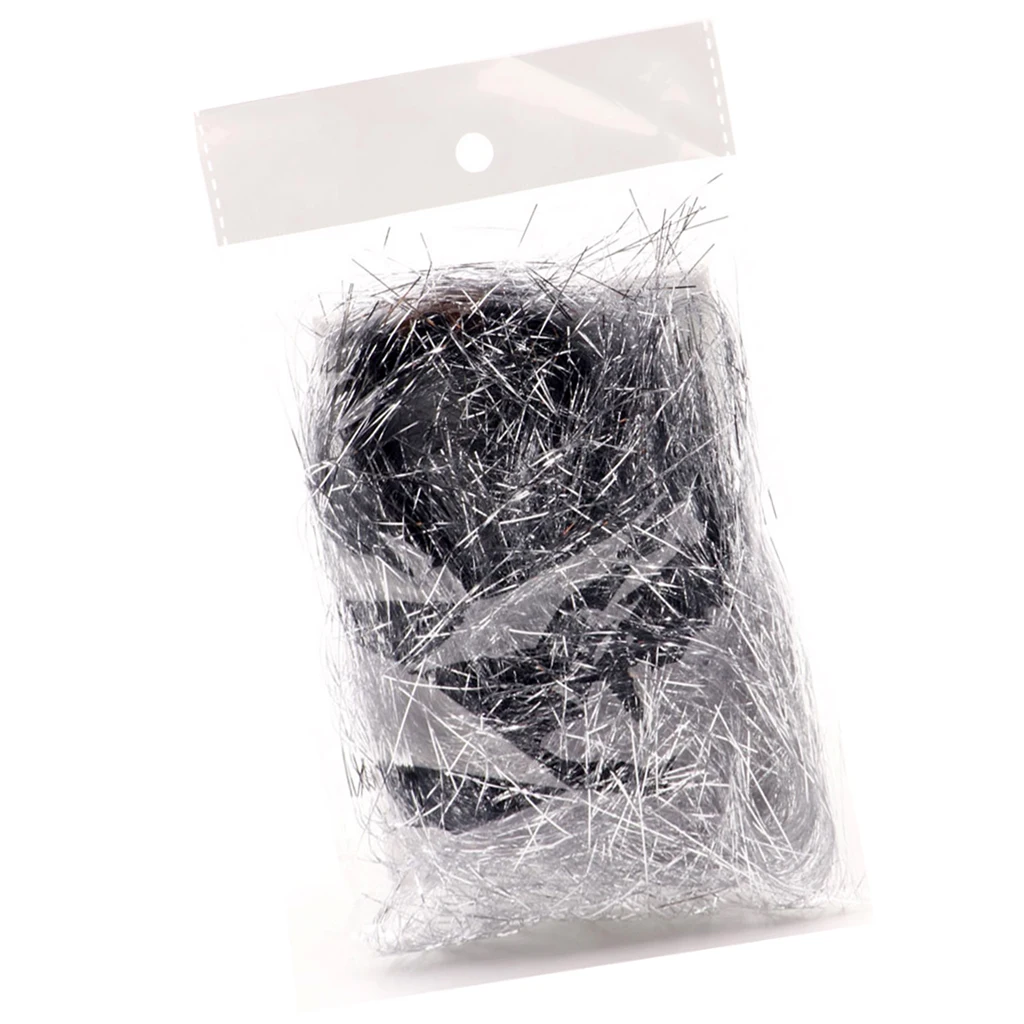 Tinsel Paper Shredded Filler Metallic Color DIY Gift Wrapping Basket Filling