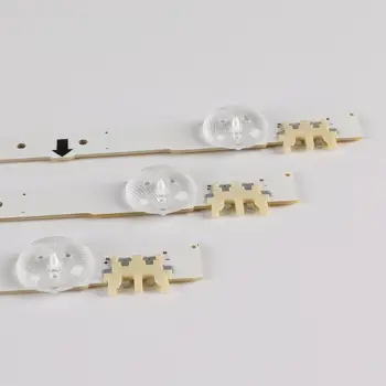 

New 4 PCS 7LED 647mm LED backlight strip for Samsung UE32J5500AK D4GE-320DC1-R2 D4GE-320DC1-R1 Bn96-30443A 30442A 2014SVS32FHD