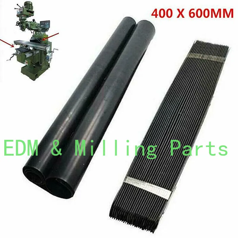 CNC Milling Machine Accordion Type Way Rubber Cover Set Front +Back 400