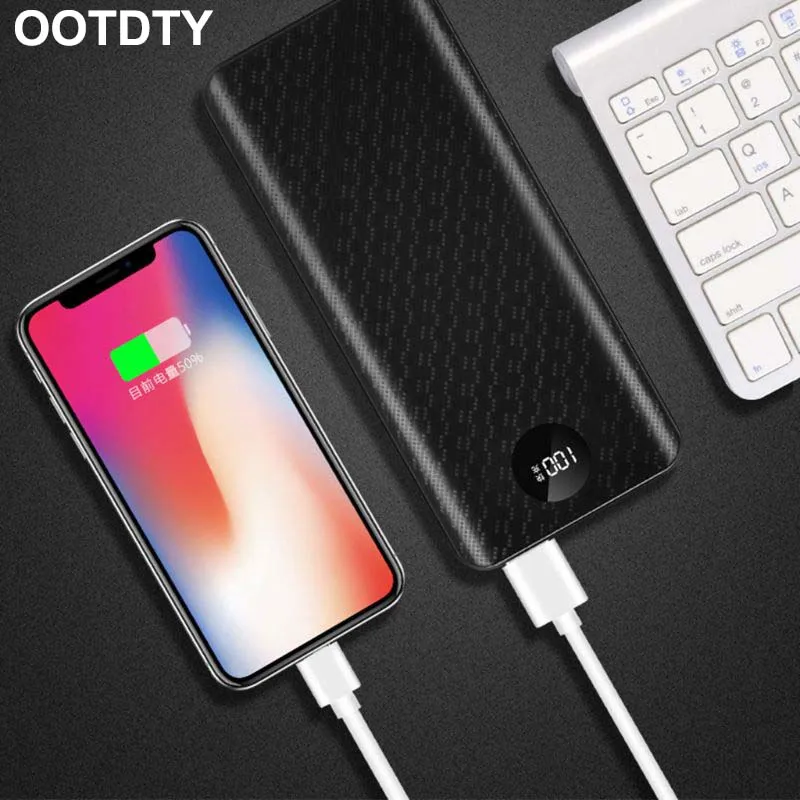

DIY QC 3.0 Power Bank Case Quick Charge 3.0 External Battery 18650 Fast Charger Box Shell Kit Accessories(NO Battery)