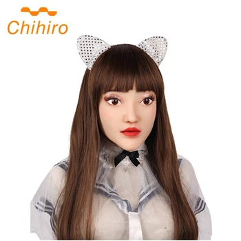 

Sophia Angel Face Head Masks Silicone Realistic Soft Masquerade Cosplay Drag Crossdresser Male to Female Halloween Make-up Mask
