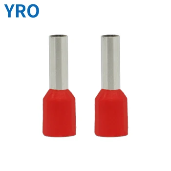

1000 pieces/packet VE 1512 copper insulated cold pressed round terminal wire connector