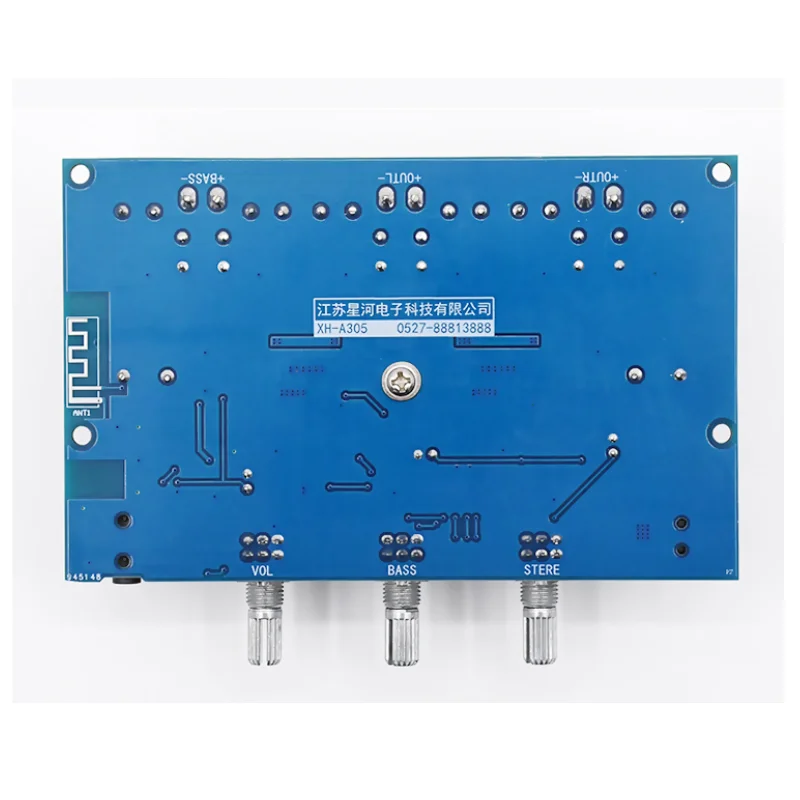 XH-A305 Bluetooth 5,0 TPA3116D2 50Wx2+ 100 Вт 2,1 канальный аудио стерео цифровой усилитель мощности доска бас сабвуфер усилитель модуль