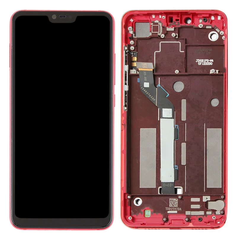 ЖК-дисплей для Xiaomi Mi 8 Lite экран сенсорный дигитайзер сборка Замена ЖК-дисплей для Xiaomi Mi 8 Молодежный сенсорный черный нет/с рамкой