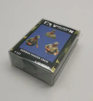 

Genuine VERLINDEN 1/35 WWII German African Armored Army Tank Armored 3pcs/set Resin Kits With Original Box