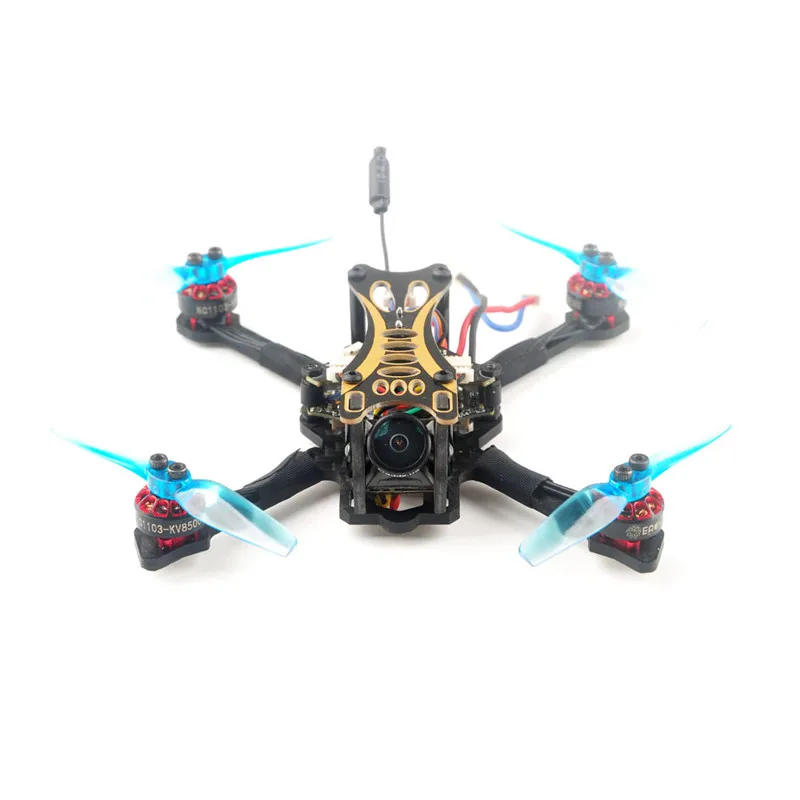 Eachine Novice-II 1-2S 2,5 дюймов FPV гоночный Дрон RTF Fly more w/WT8 2,4G передатчик 5,8 Ghz 40CH VR009 очки Режим 2