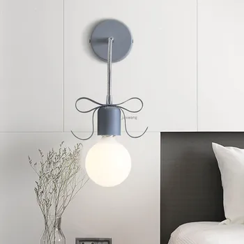 

Nordic Creative Design LED Wall Lamp Personality Home Decor Lighting Wall Light Fixtures Bedside Lamp Loft Corridor Wall Light
