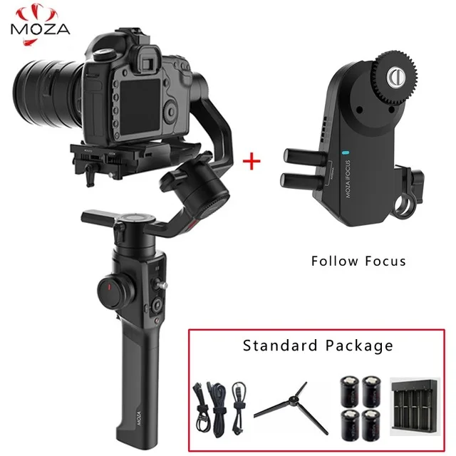 with focus Moza Air 2 3-осевое переносное карданное Maxload 4,2 кг AIR2 стабилизатор для DSLR sony цифровой зеркальной камеры Canon Nikon w 3/8 1/4 винт PK DJI Ronin S - Цвет: with focus