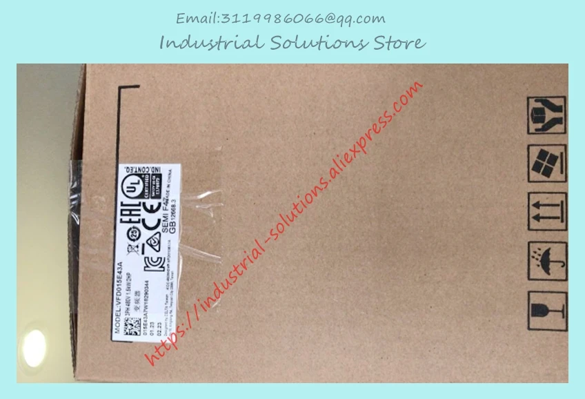 Вход 3ph 380 В выход 3ph инвертор E-series VFD015E43A 0 ~ 480 В 4.2A 0,1 ~ 600 Гц 1.5KW 2HP новый оригинальный