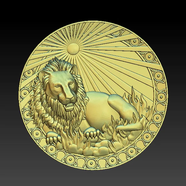 Constellation Lion 3D model relief STL for CNC Router carving engraving artcam aspire | Инструменты